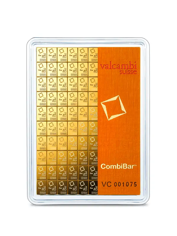 100g Gold Combibar